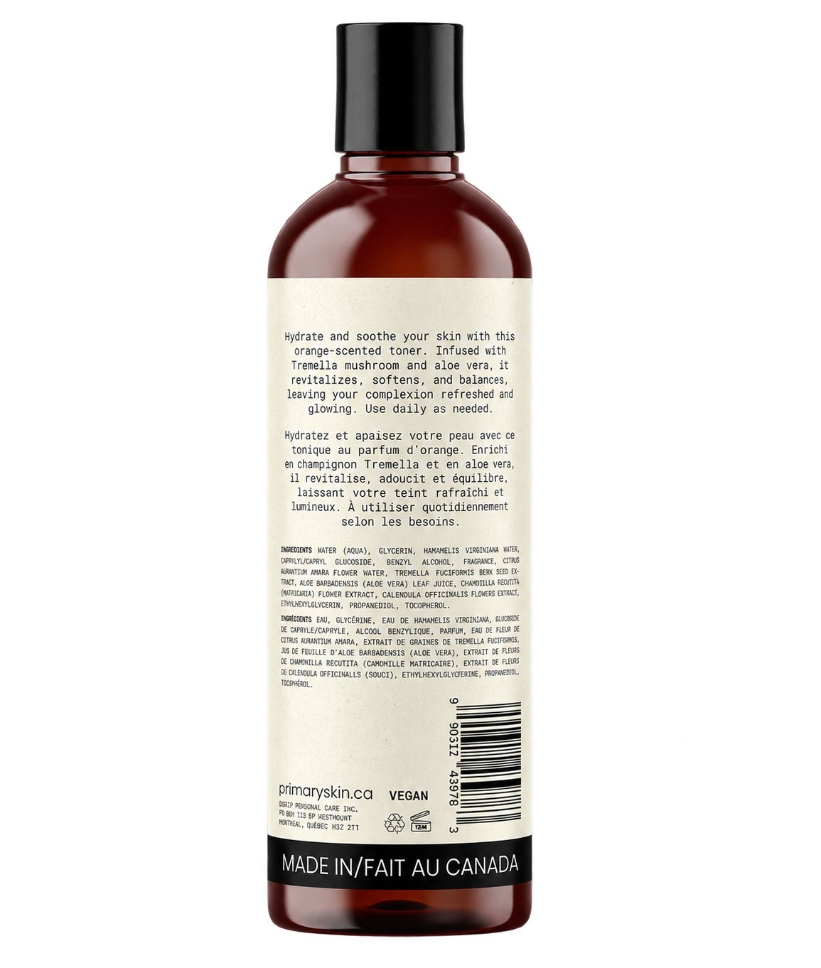 Facial Toner Citrus